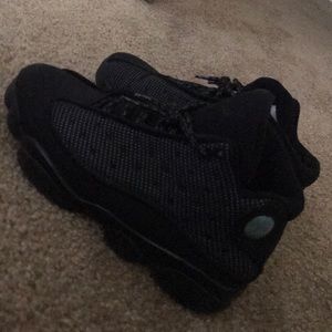 Black cat 13s SIZE 9.5